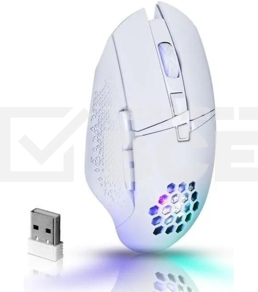 Мышь беспроводная Defender Glory GM-514 белый, 3200 dpi, радиоканал, USB, кнопки - 7