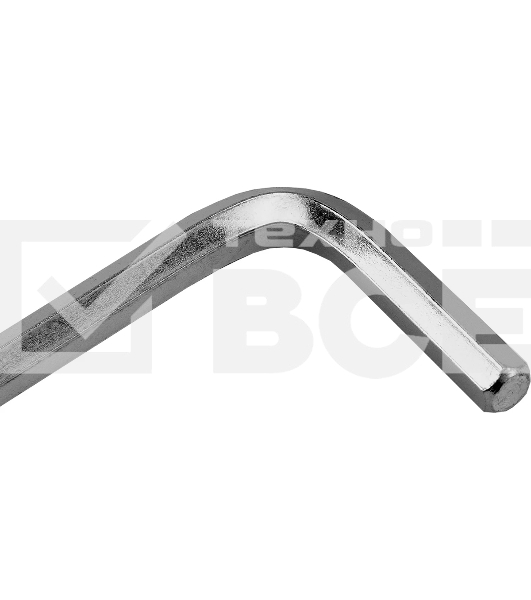 Ключ имбусовый Сибртех hex 4мм 45x закаленный никель