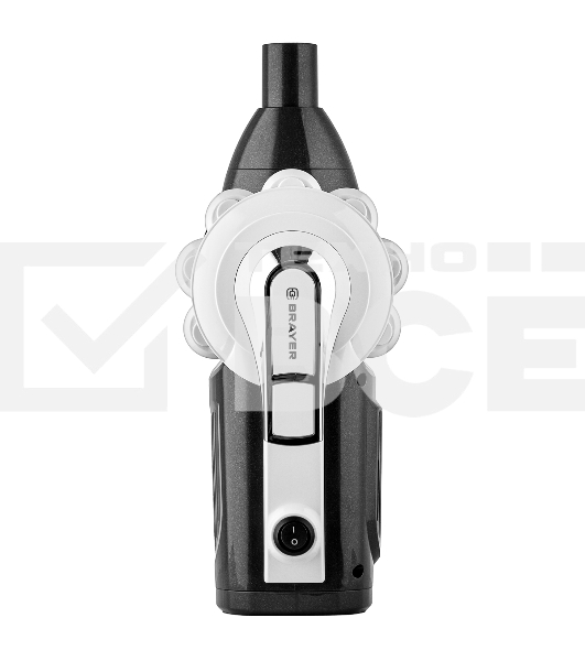 Пылесос вертикальный Brayer BR4269 черный, питание от сети, 185 Вт, уборка сухая, пылесборник 0,8 л