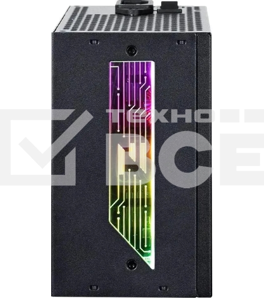 Блок питания Zalman ZM1000-TMX2 VIEW, 1000W, ATX12V v3.0, APFC, 12cm Fan, 80 PLUS Gold Gen5, Full Modular, side ARGb lights, Retail
