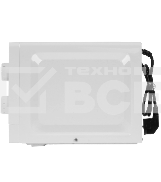 Микроволновая печь Delta DL-87L20 белый, 20 л, 700 Вт, переключатели - поворотный механизм