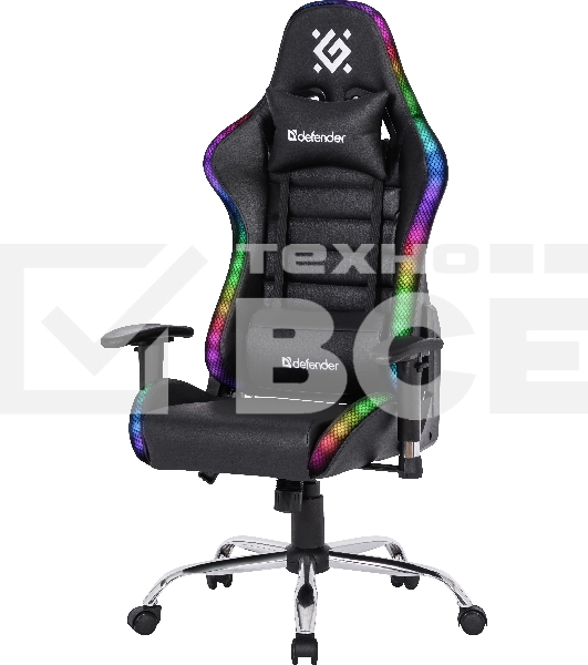 Кресло игровое Defender Ultimate LIGHT BLACK
