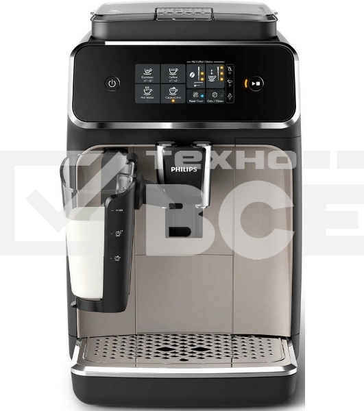 Кофемашина автоматическая Philips EP2235/40 черный, исп. кофе - зерновой, 1.8 л, 1500 Вт, 15 Бар.