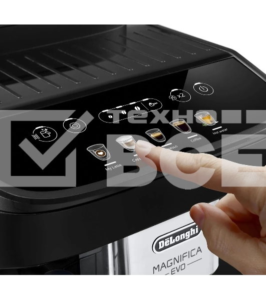 Кофемашина автоматическая DeLonghi ECAM290.61.B черный, исп. кофе - зерновой/молотый, 1.8 л, 1450 Вт, 15 бар