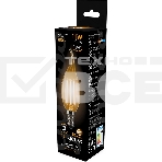 Лампа филам. Gauss Filament 11Вт цок.:E14 свеча 220B св.свеч.бел.теп. CF35 (упак.:10шт) (104801111), фото10