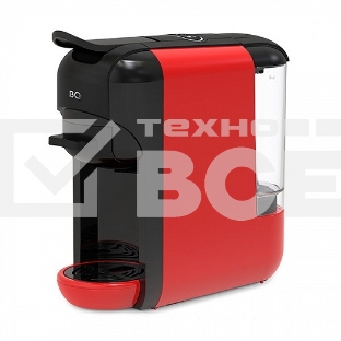 Кофеварка 3 в 1 BQ CM3000 черный-красный, исп. кофе - капсулы/молотый, 0.6 л, 1450 Вт, 19 бар