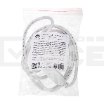 Установочный набор для одностороннего Гибкого неона Neon-night 8х16 мм (шнур питания каучук с диодным мостом и вилкой, заглушка, переходная муфта, игла) 1,5м, фото3