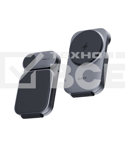 Беспроводное зарядное устройство Aukey LC-MC312 3in1 Travel Qi2