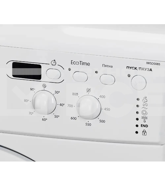 Стиральная машина Indesit IWSD 5085 (CIS) белый, загрузка фронтальная 5 кг,800 об/мин., класс: А