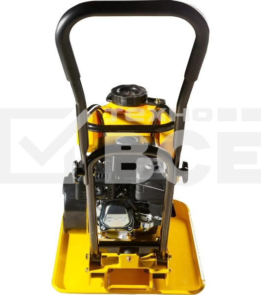Виброплита бензиновая Huter VP-90W 3.6 л, 4800 Вт, 6.5 л.с, 25 кН, подошва 580x500 мм, 1050 м²/ч