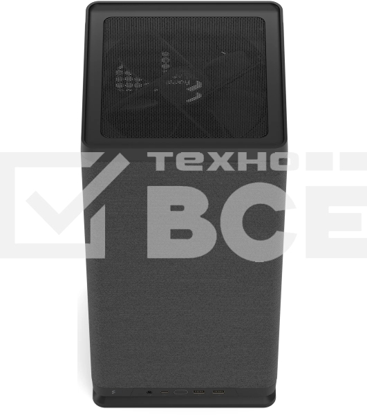 Компьютерный корпус без блока питания Fractal Design Mood, Mini-Tower, 1x180мм, 2xUSB-A 3.0 + 1xUSB 3.2 Type-C, SFX PSU Support, mITX черный