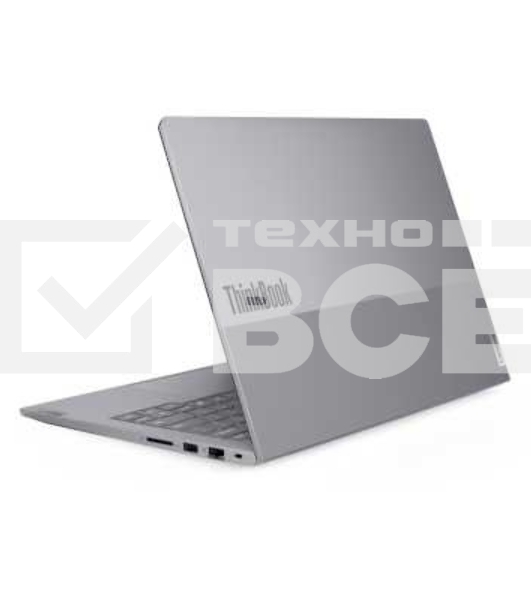 Ноутбук Lenovo ThinkBook 14 G8 IAL серый 14' WUXGA (1920x1200) IPS 300N, Ultra 7 255H, 1x16Gb DDR5-5600, 512Gb SSD M.2, Intel Arc 140T, WiFi6E, BT, FPR, TPM2, FHD Cam, 45Wh, 65W USB-C, NoOS, 1Y, 1.36kg