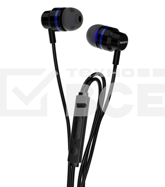 Стереогарнитура Maxvi MHF-04 black-blue