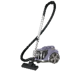 Пылесос Delta DL-0853 серый/фиолетовый, 400/2400 Вт, уборка сухая, пылесборник контейнер 4 л, фото 1