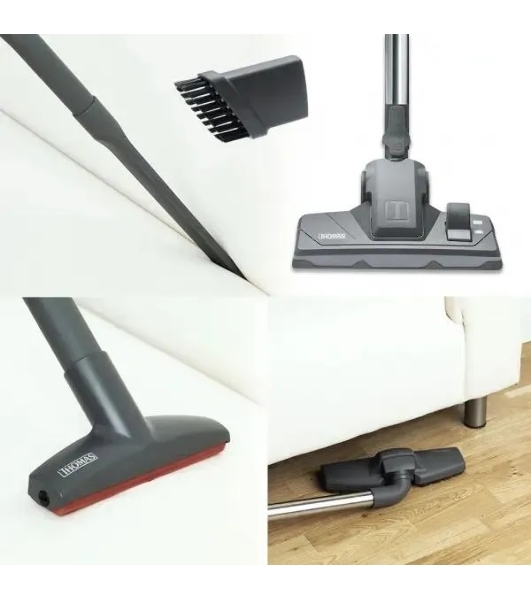 Пылесос Thomas DryBOX+AquaBOX Parkett белый/синий, 325/1700 Вт, уборка сухая/сбор жидкости, пылесборник контейнер 2.6 л