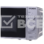 Микроволновая печь Hyundai HYM-M2001 серебристый/черный, 20 л, 700 Вт, переключатели - поворотный механизм, фото5