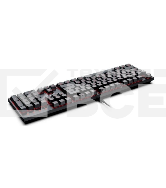 Клавиатура Defender Quest GK-596 RU (45596) проводная, USB, черный