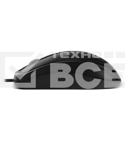 Мышь проводная CBR CM 121 черный, 1000 dpi, USB, кнопки - 3