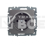 Розетка 1-местная IEK BRITE 16А РС11-1-0-БрС с заземлением, без защитных шторок, 16А, сталь, фото4