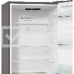 Холодильник Gorenje NRKE62XL серебристый металлик двухкамерный 203/99л морозилка снизу, No Frost, фото6