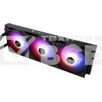 Водяное охлаждение для процессора Thermalright Frozen Warframe Pro 360 Black ARGB (360mm, Black, ARGB/ Fans: 3x120mm, 70.84CFM, 29.8dBA, 2000RPM/ Pump height 60mm, 23dBA, 3000RPM, Rad thickness 27mm/ S: 1200, 1700, 1851, 2011, 2066, 115X, AM4, AM5), фото12