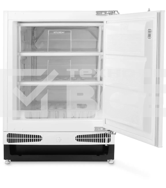 Морозильник встраиваемый Freezer Hyundai HBF 0810 белый