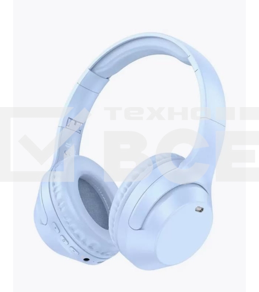 Беспроводные наушники BOROFONE (6941991109942) BO26 Bluetooth 5.3 Blue
