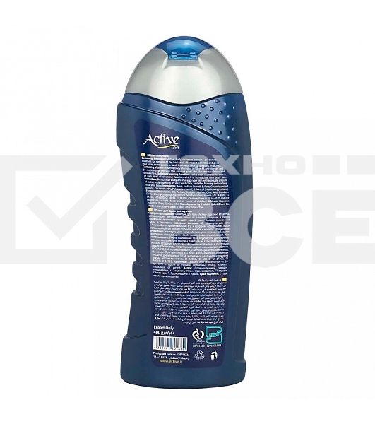 Гель для душа Active мужской, с витамином B5 Спорт 3D NATURAL, 400 мл (512302022)