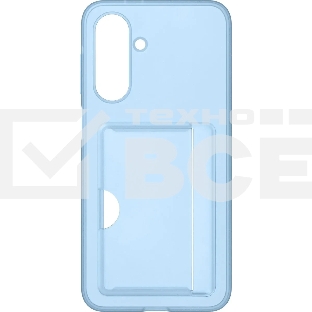 Чехол (клип-кейс) Samsung для Samsung Galaxy A26 Card Slot Case A26 голубой (EF-OA266TLEGRU)