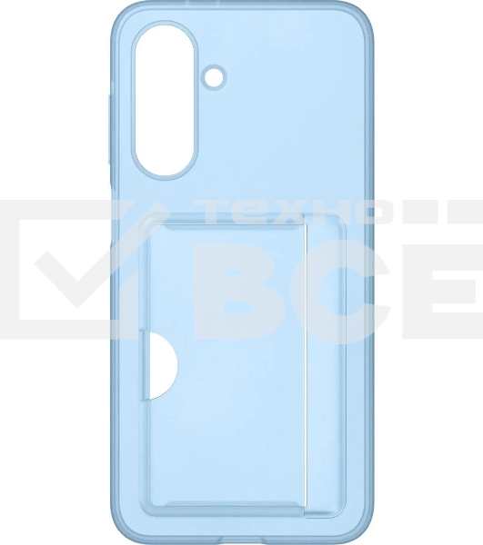 Чехол (клип-кейс) Samsung для Samsung Galaxy A26 Card Slot Case A26 голубой (EF-OA266TLEGRU)