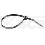 Хомут нейлоновый EKF plc-cb-4.8x200 черный (4,8х200) (100 шт.) EKF Basic, фото 1