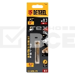 Зенковка конусная Denzel под М4, HSS, по металлу, цилиндрический хвостовик, фото2