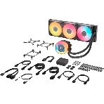 Система жидкостного охлаждения Corsair iCUE LINK TITAN 360 RX LCD (360мм, черный, RGb/ Fans: 3x120мм, 73.5CFM, 36dBA, 2100RPM/ S: 1851, 1700, AM5, AM4), фото3