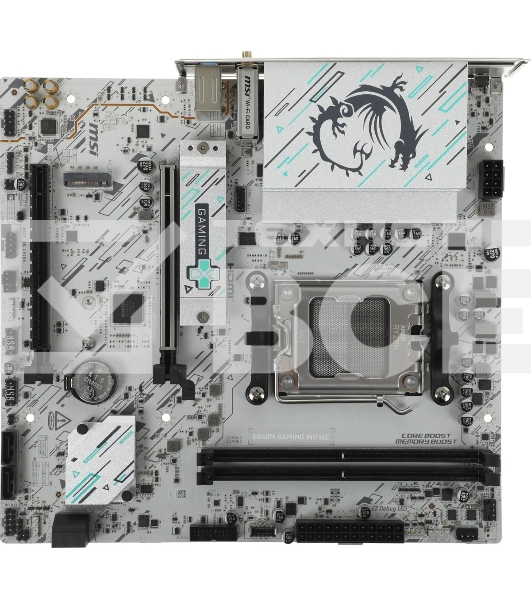 Материнская плата MSI B840M GAMING WIFI6E, AM5, AMD B840, 2xDDR5, 4xSATA, 2xM.2, 1xPCIe 4.0 x16, 1xPCIe 3.0 x4, 1xDP, 1xHDMI, 1x2.5Gb LAN, Wi-Fi 6E, Bluetooth 5.3, 4xUSB-A 5Gbps, 2xUSB-A 2.0, 2x3.5 мм, 7.1, mATX