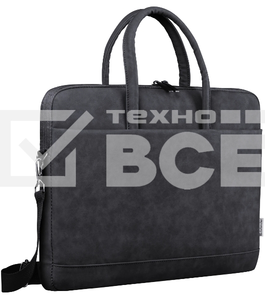 Сумка для ноутбука Defender c карманом Trendy 15-16' PU кожа черный