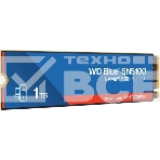 Накопитель SSD M.2 2280 1TB NVMe PCIE 4.0 x4 7100/6700 BLUE SN5100 WDS100T5B0E WDC, фото3