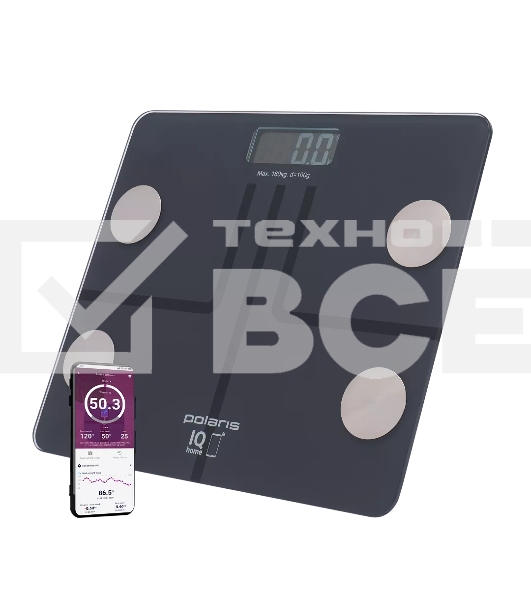 Напольные весы Polaris PWS 1839 IO Home синий