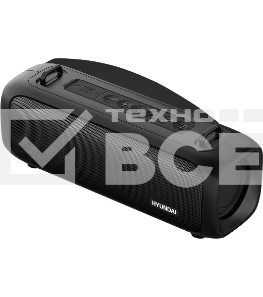 Портативная колонка Hyundai H-PS1020 черный 16W 2.0 BT 10м 1500mAh