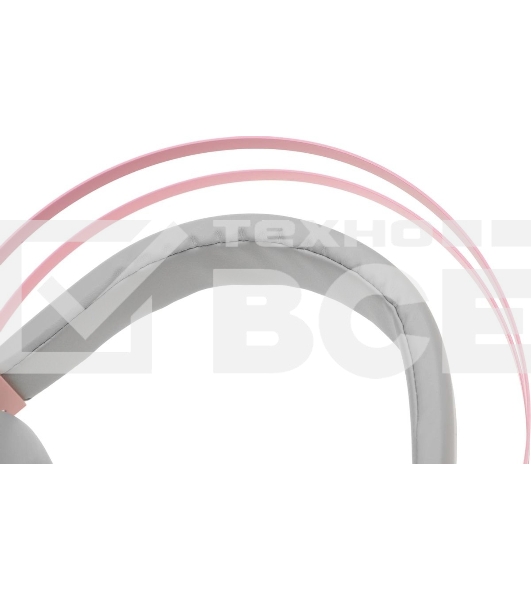 Гарнитура проводная с микрофоном A4 Bloody G521 розовый 2.3м мониторные USB оголовье (G521 (PINK))