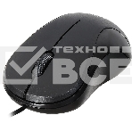 Мышь проводная Oklick 115S черный, 1200 dpi, USB, кнопки - 3, фото3