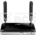 Роутер Wireless N300 LTE Router with 1 USIM/SIM Slot, 1 10/100Base-TX WAN port, 4 10/100Base-TX LAN ports. 802.11b/g/n compatible, 802.11n up to 300Mbps,1 10/100Base-TX WAN port, 4 10/100Base-TX LAN ports, NAT, DHCP server/relay, фото 1