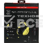 Гарнитура проводная с микрофоном A4Tech Bloody G575 Punk желтый/черный 2м мониторные USB оголовье (G575 PUNK), фото3