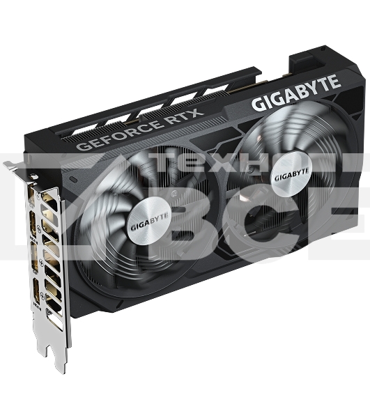 Видеокарта Gigabyte GeForce WINDFORCE OC V2, NVIDIA RTX 5050, 8 ГБ GDDR6, 128 бит, PCI-e 5.0, 1xHDMI, 2xDP, 2587 МГц