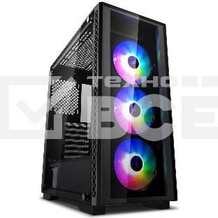 Компьютерный корпус Deepcool Matrexx 50 ADD-RGB 3F черный (DP-ATX-MATREXX50-AR-3F-US)
