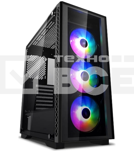Компьютерный корпус Deepcool Matrexx 50 ADD-RGB 3F черный (DP-ATX-MATREXX50-AR-3F-US)
