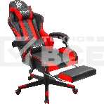 Кресло игровое Defender ROCK BLACK/RED PU, фото2