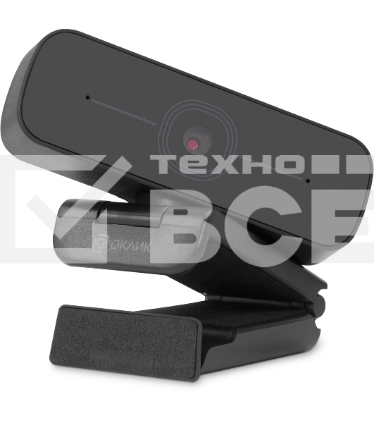Камера Web Оклик OK-C001FH черный 2Mpix (1920x1080) USB2.0 с микрофоном