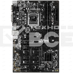Материнская плата AFOX AFB250-BTC12EX, LGA 1151, Intel B250, 2xDDR4, 4xSATA, 1xPCIe 3.0 x16, 11xPCIe x1, 1xDVI-D, 1xVGA, 1x 100Mb LAN, 2xUSB-A 2.0, 2xUSB-A 3.2 Gen 1, ATX, фото 1