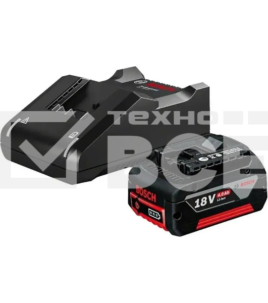 Батарея аккумуляторная Bosch GBA 18В 4А·ч Li-Ion (З/У в компл.) (1600A01B9Y)
