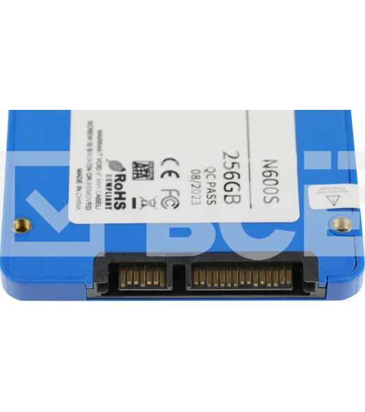 Накопитель SSD Netac N600S, 256GB, SATA III, 2.5